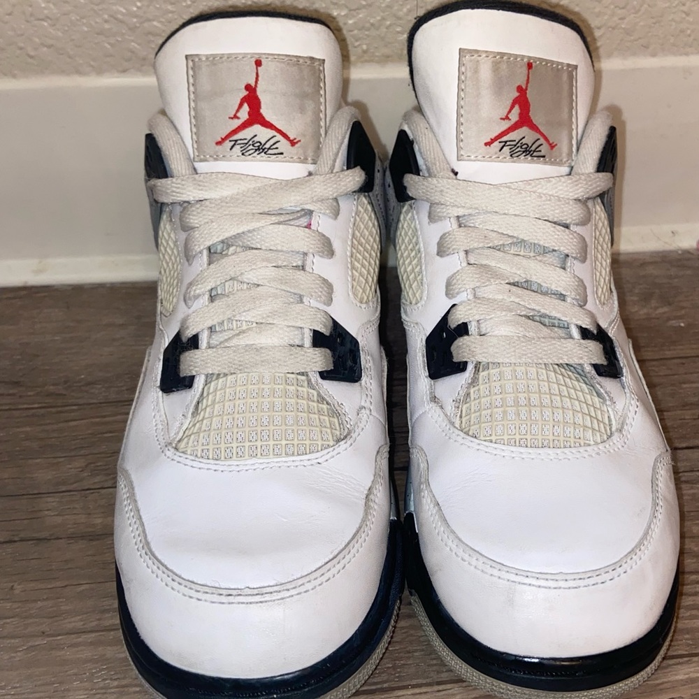 Jordan white cement 4’s